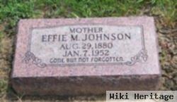 Effie M Huffman Johnson