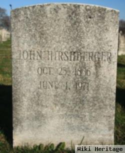 John Hirschberger