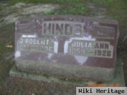 J Robert Hinds