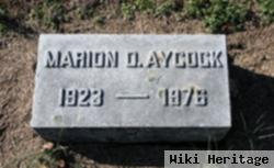 Marion Douglas Aycock