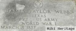 Pvt James Taylor Webb