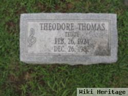 Theodore "teddy" Thomas