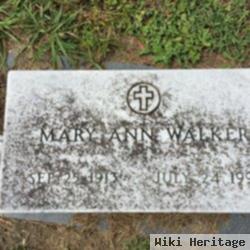 Mary Ann Walker