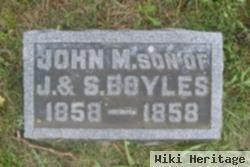 John M Boyles