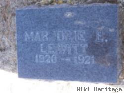 Marjorie E. Leavitt