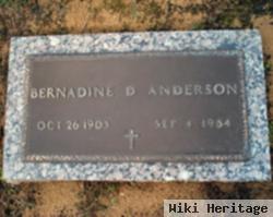 Bernadine Doherty Anderson