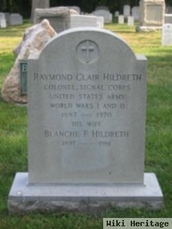 Blanche F Hildreth