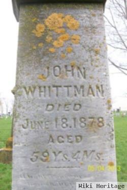 John Whittman, Sr