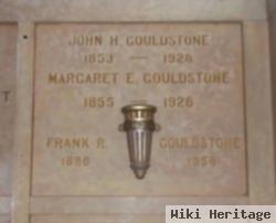 Margaret E Thomas Gouldstone