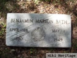 Benjamin Marion Bath