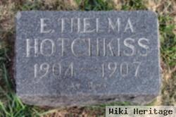 E. Thelma Hotchkiss