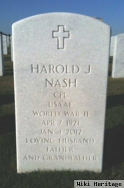 Harold John Nash