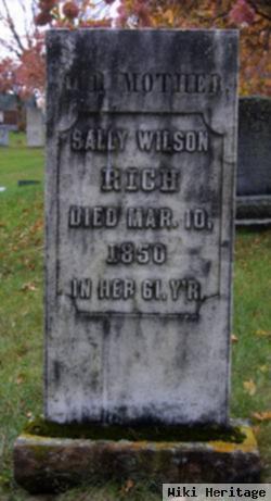 Sally Wilson Rich