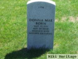 Donna Mae Slater Born