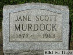 Jane "jennie" Scott Murdock