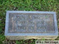 John Alston Mattox