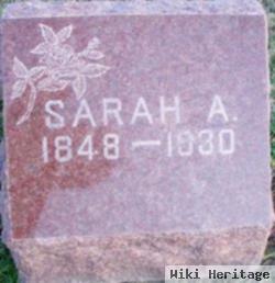 Sarah A. Soloman Martin