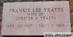 Frankie Lee Yeatts