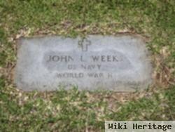 John L Weeks