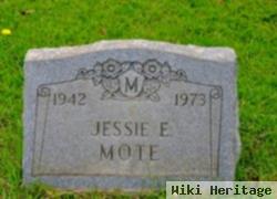 Jessie E Mote