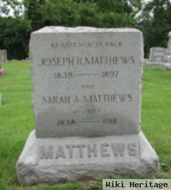 Sarah A Matthews