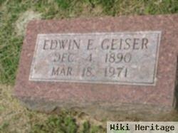 Edwin E Geiser