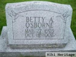 Betty A. Osborne