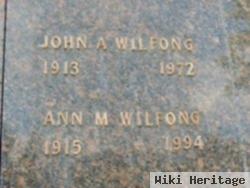 John Andrew Wilfong, Sr