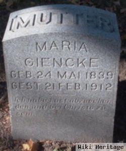 Maria L Giencke