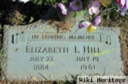 Elizabeth "lizzie" Leatherwood Hill