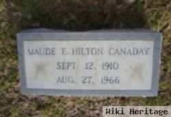 Maude E. Hilton Canaday