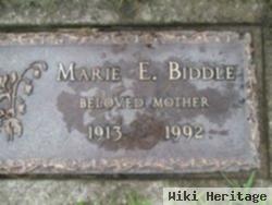 Marie E Boatman Biddle