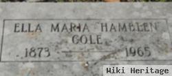 Ella Maria Hamblen Cole