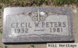 Cecil W Peters