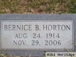 Bernice B. Hester Horton