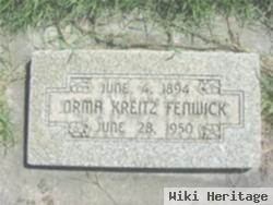 Orma Alberta Kreitz Fenwick