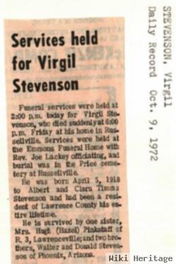 Virgil Stevenson