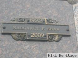 Margaret F. Shaw