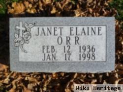 Janet Elaine Orr