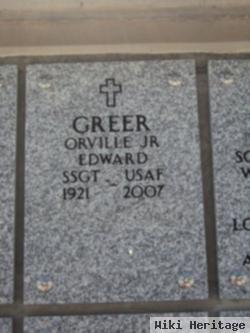 Orville E Greer, Jr