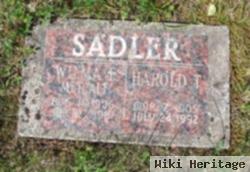 Harold Thomas Sadler