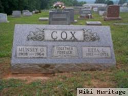 Munsey O. Cox