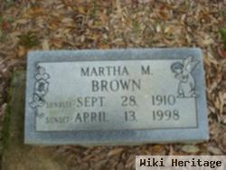 Martha M Brown