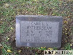 Carrie Gertrude Nichols Hethershaw