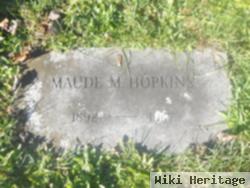 Maude M Hopkins