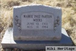 Mamie Inez Parton Weeks