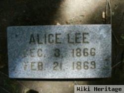 Alice Lee Mcdonald