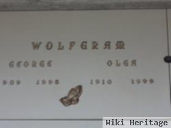 Olga Augusta Minnie Ahrens Wolfgram