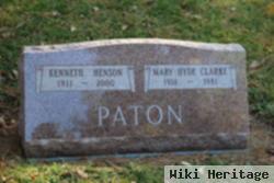 Mary Hyde Clarke Paton