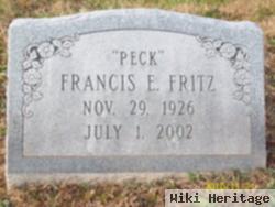 Francis E "peck" Fritz